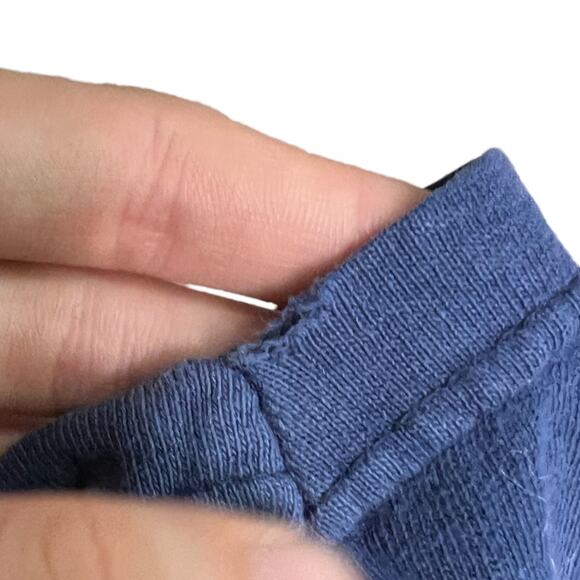 Vintage The Mountain Wolf USA Flag Tie Dye Blue T-Shirt Medium - Picture 7 of 9